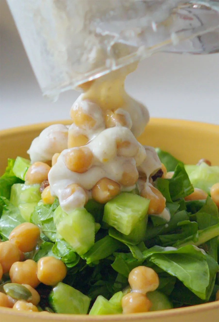 Nohutlu Roka Salatası: Kavanozda Pratik ve Sağlıklı Bir Yemek