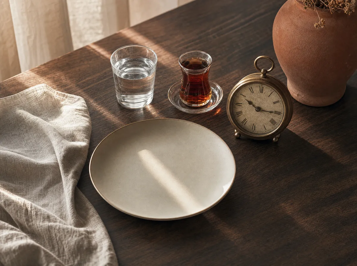 Aralıklı oruç — yeme penceresi ve zamanlama
